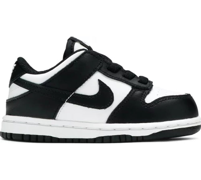Nike Toddlers Dunk Low Sneakers - 'Black White'