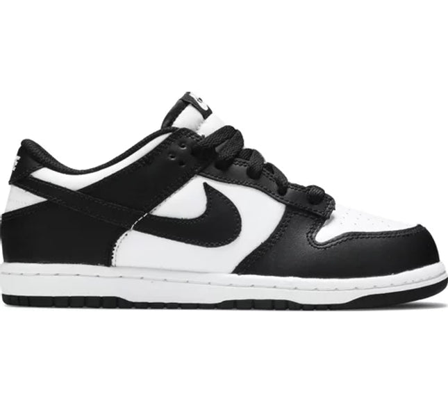 Nike Pre School Kids Dunk Low Sneakers - 'Black White'