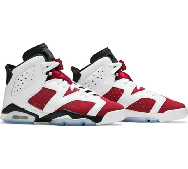 Nike Grade School Womens Air Jordan 6 Retro Sneakers - 'Carmine' 2021