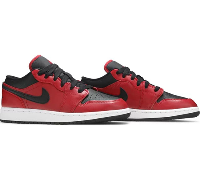 Nike Grade School Womens Air Jordan 1 Low Sneakers - 'Reverse Bred'