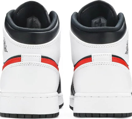 Nike Grade School Womens Air Jordan 1 Mid Sneakers - 'Chile Red'