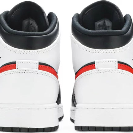 Nike Grade School Womens Air Jordan 1 Mid Sneakers - 'Chile Red'