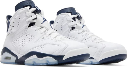 Nike Mens Air Jordan 6 Retro Sneakers - 'Midnight Navy' 2022