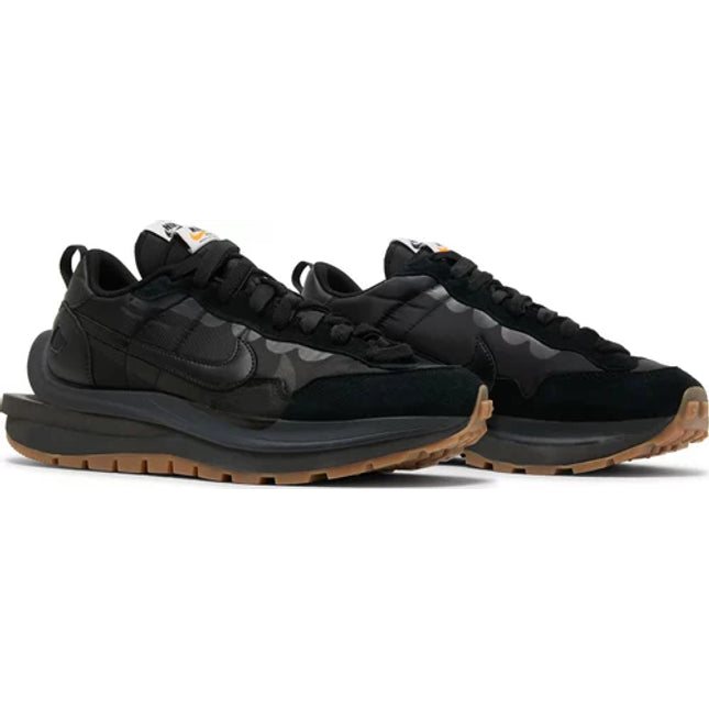 Sacai x VaporWaffle 'Black Gum'