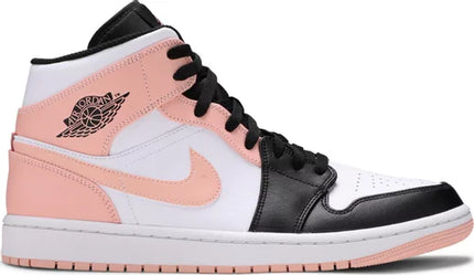 Nike Mens Air Jordan 1 Mid Sneakers - 'Crimson Tint'
