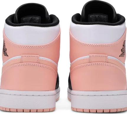 Nike Mens Air Jordan 1 Mid Sneakers - 'Crimson Tint'