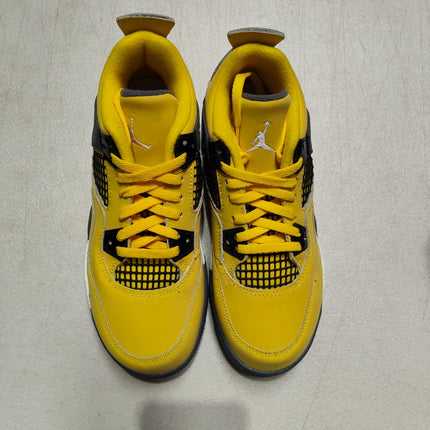 AIR JORDAN 4 YELLOW THUNDER PS *NEW-MISMATCH SIZE* *SALES ARE FINAL*
