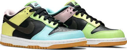 Nike Grade School Womens Dunk Low SE Sneakers - 'Free.99 - Black'