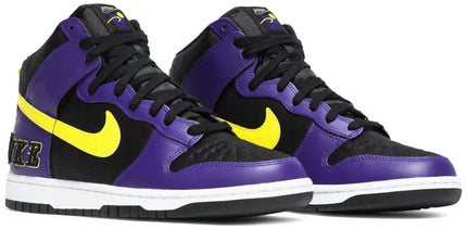 Nike Mens Dunk High Premium Sneakers - 'EMB LAKERS'