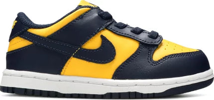 Nike Toddlers Dunk Low Sneakers - 'Michigan' 2021