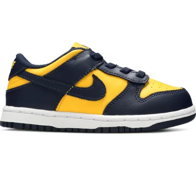 Nike Toddlers Dunk Low Sneakers - 'Michigan' 2021