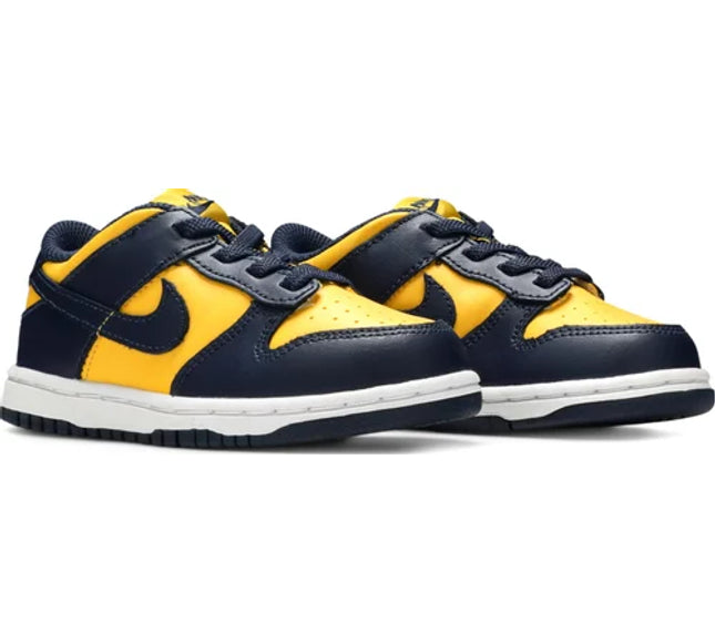 Nike Toddlers Dunk Low Sneakers - 'Michigan' 2021