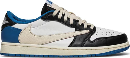Nike Mens Fragment Design x Travis Scott x Air Jordan 1 Retro Low Sneakers