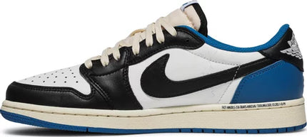 Nike Mens Fragment Design x Travis Scott x Air Jordan 1 Retro Low Sneakers