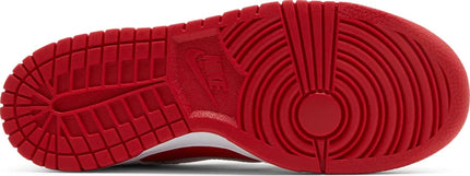Nike Grade School Womens Dunk Low Sneakers - 'Championship Red'