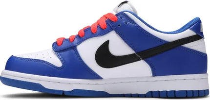 Nike Grade School Womens Dunk Low Sneakers - 'Mismatched Swoosh'