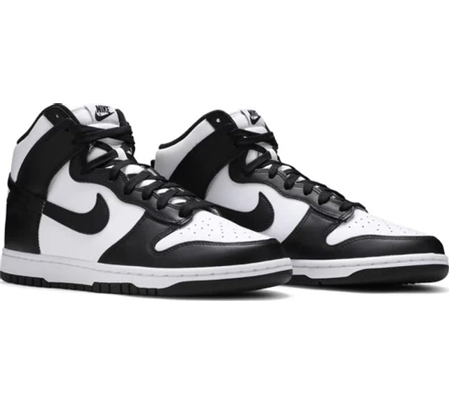 Nike Mens Dunk High Sneakers - 'White Black'
