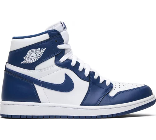 Nike Mens Air Jordan 1 Retro High OG Sneakers - 'Storm Blue'