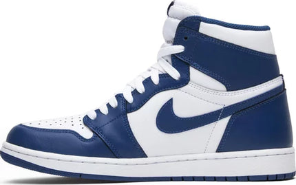 Nike Mens Air Jordan 1 Retro High OG Sneakers - 'Storm Blue'