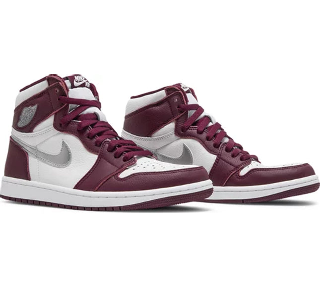 Nike Mens Air Jordan 1 Retro High OG Sneakers - 'Bordeaux'