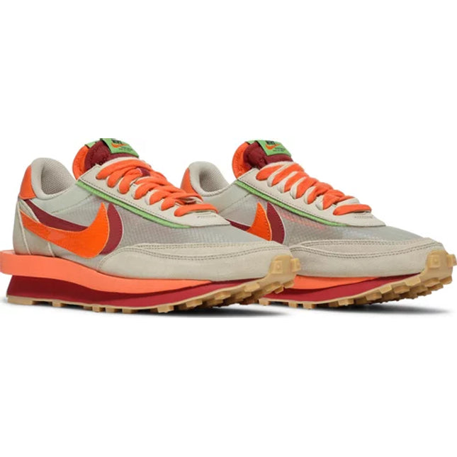 Sacai x Clot x LDWaffle 'Net Orange Blaze'