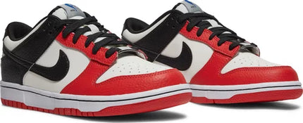Nike Grade School Womens NBA x Dunk Low EMB Sneakers - '75th Anniversary - Bulls'