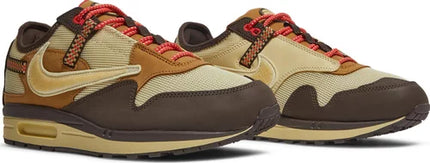 Nike Mens Travis Scott x Air Max 1 Sneakers - 'Baroque Brown'