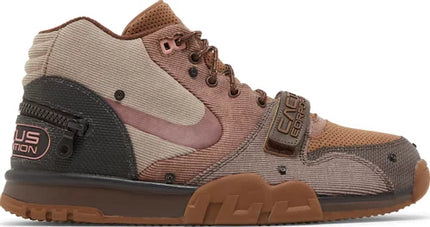 Nike Mens Travis Scott x Air Trainer 1 SP Sneakers - 'Chocolate'