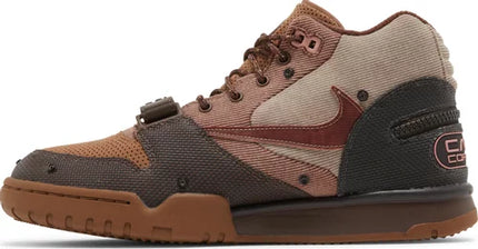 Nike Mens Travis Scott x Air Trainer 1 SP Sneakers - 'Chocolate'