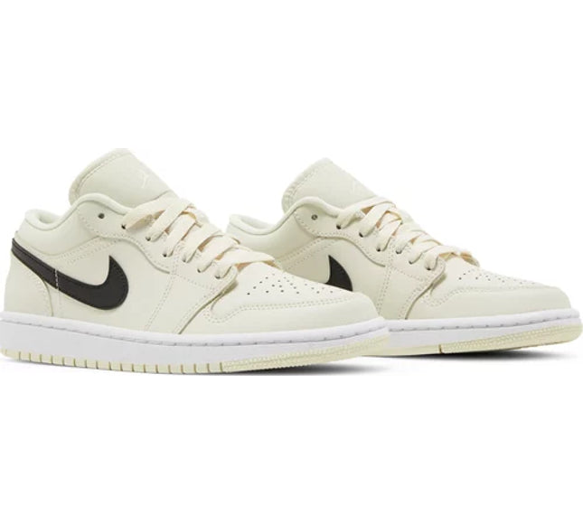 Nike Womens Air Jordan 1 Low Sneakers - 'Coconut Milk'