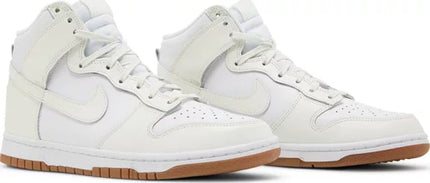 Nike Womens Dunk High Sneakers - 'Sail Gum'