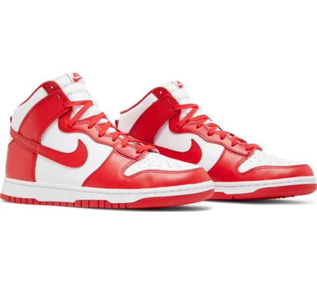Nike Mens Dunk High Sneakers - 'University Red'