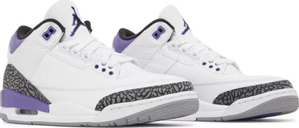 Nike Mens Air Jordan 3 Retro Sneakers - 'Dark Iris'