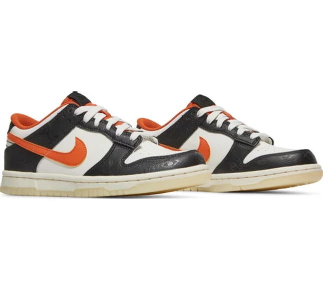 Nike Grade School Womens Dunk Low Premium Sneakers - 'Halloween'
