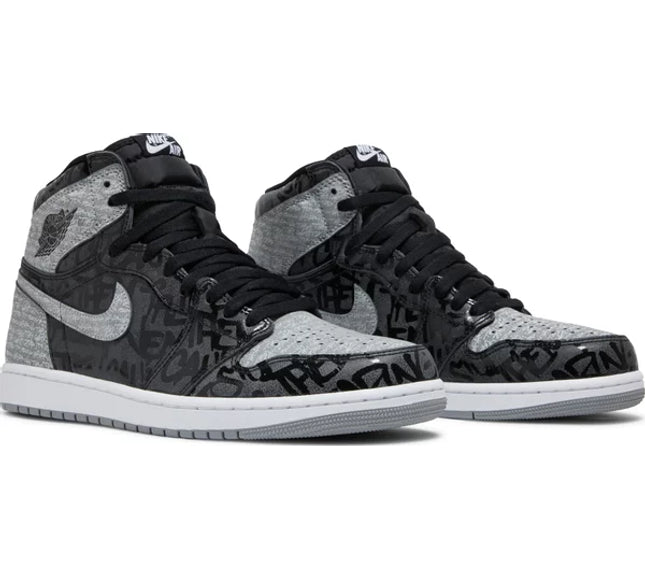Nike Mens Air Jordan 1 High OG Sneakers - 'Rebellionaire'