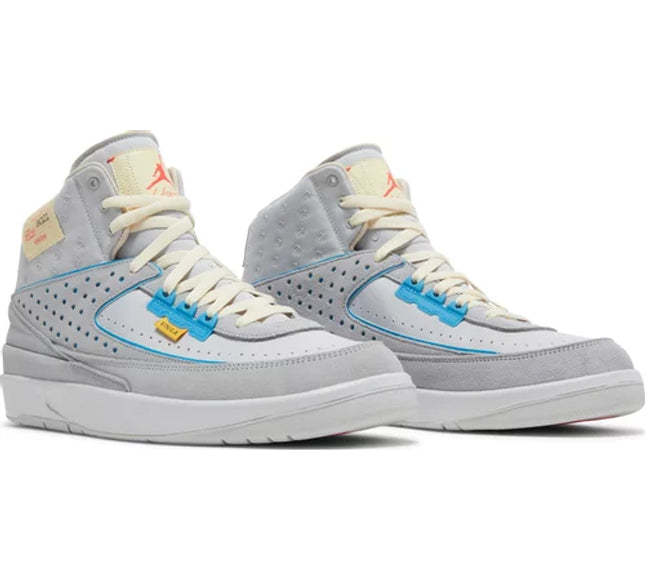 Nike Mens Union LA x Air Jordan 2 Retro SP Sneakers - 'Grey Fog'