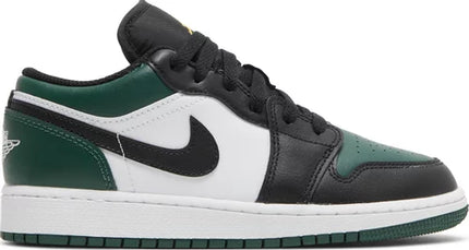 Nike Grade School Womens Air Jordan 1 Low Sneakers - 'Green Toe'