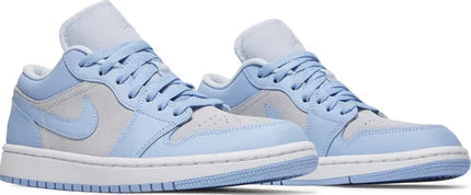 Nike Womens Air Jordan 1 Low Sneakers - 'University Blue'