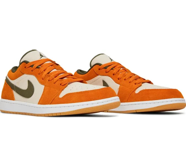 Nike Mens Air Jordan 1 Low SE Sneakers - 'Ceramic'