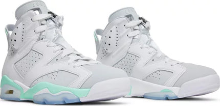 Nike Womens Air Jordan 6 Retro Sneakers - 'Mint Foam'
