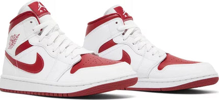 Nike Womens Air Jordan 1 Mid Sneakers - 'Reverse Chicago'