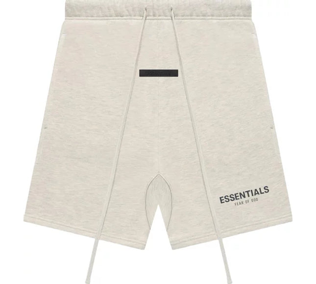 Fear of God Essentials Sweatshort 'Light Heather Oatmeal'