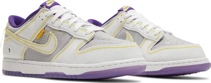 Nike Mens Union LA x Dunk Low Sneakers - 'Passport Pack - 'Lakers'