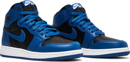 Nike Grade School Womens Air Jordan 1 Retro High OG Sneakers - 'Dark Marina Blue'