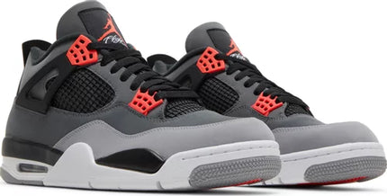Nike Mens Air Jordan 4 Retro Sneakers - 'Infrared'