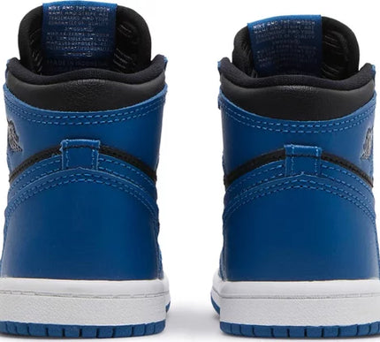 Nike Toddlers Air Jordan 1 Retro High OG Sneakers - 'Dark Marina Blue'