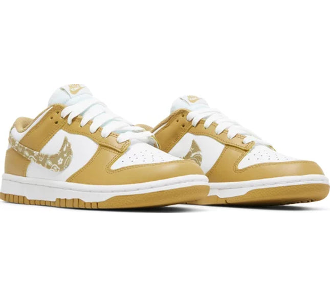 Nike Womens Dunk Low Sneakers - 'Barley Paisley'