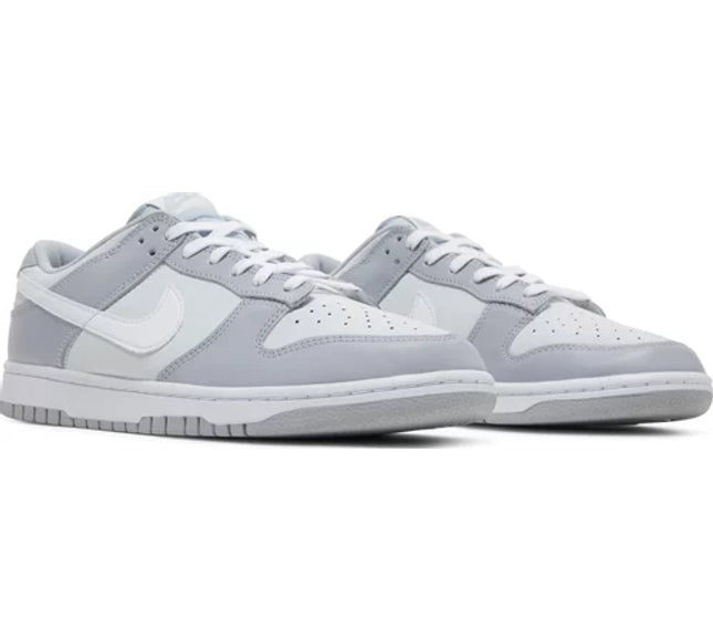 Nike Mens Dunk Low Sneakers - 'Two Tone Grey'