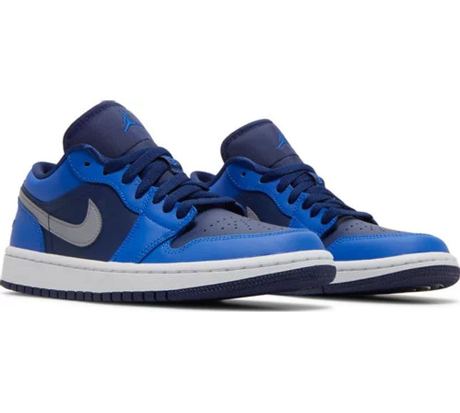 Nike Womens Air Jordan 1 Low Sneakers - 'Game Royal'