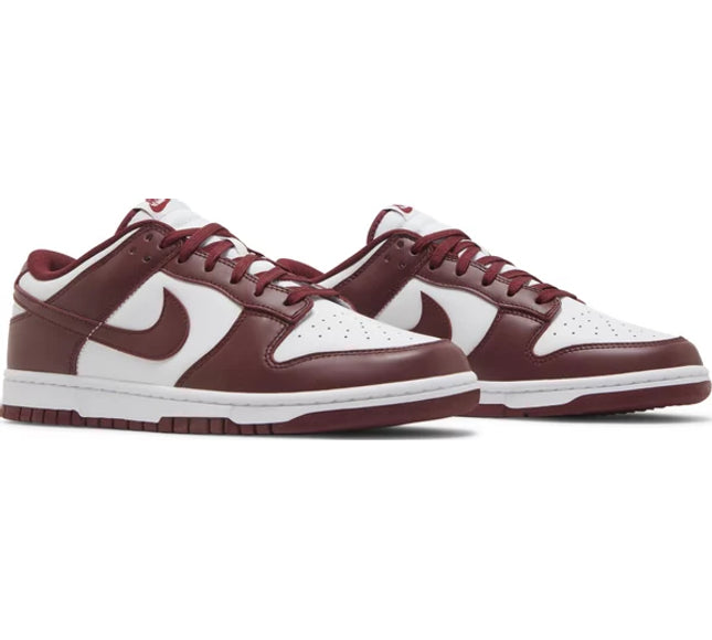 Nike Mens Dunk Low Sneakers - 'Team Red'